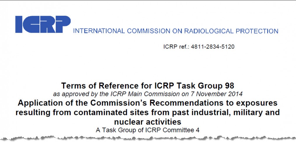 Art Rood selected to be a member of ICRP Task Group 98
